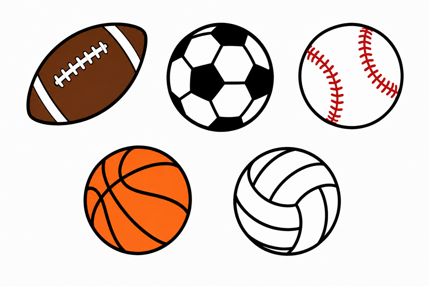 Vinyl 'Sports Ball' Sticker