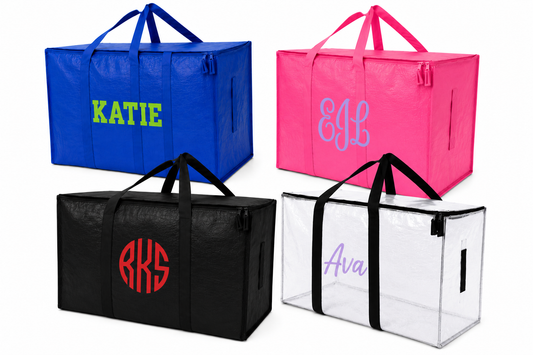 Personalized Move-In Bags