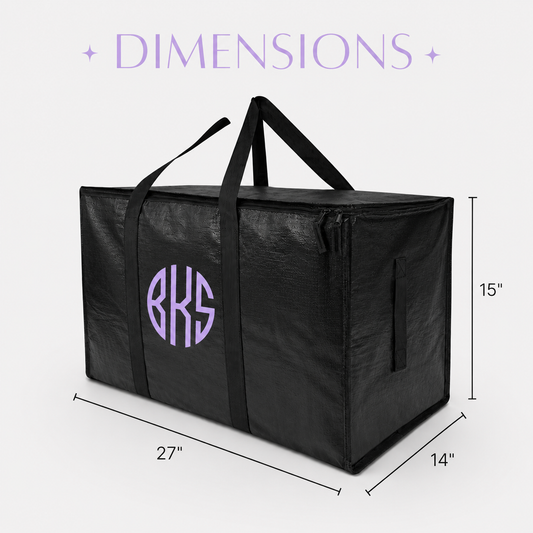Personalized Move-In Bags
